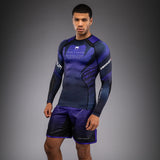 VENUM-06204-696 TEKKEN 8 Kazuya Long Sleeve Rashguard S-XL Black Purple