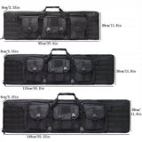 Airsoft Tactical Military Soft-Sided Double Rifle Case Backpack Size 95/100/105/115/140 cm 2 Colours