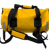 Heavy-duty Large Capacity Motorcycle Travel Dry Bag Tail Bag 500D PVC Size 40/60L Yellow