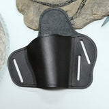 Airsoft Tactical Military OWB 1911 Pistol Holster Pouch Holder Cowhide Leather 2 Colours