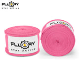 Fluory HWF02 Muay Thai Boxing Handwraps 4m x 5cm Vary Colours