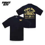 FIGHTDAY FDTS101 Drogan T-Shirt M-XXL Black