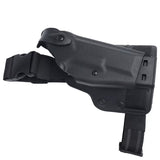 Airsoft Tactical Military Right Drop-Leg Thigh Molded Polymer  Pistol Holster System For Glock