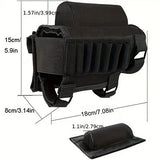 Airsoft Tactical Military Rifle Buttstock Cheek Rest Pouch Adjustable 5 Colours