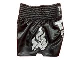 THAI FIGHT MUAY THAI MMA BOXING Shorts S-XXL Black