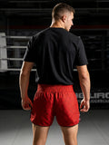 FLUORY MTS-C1206  LION DANCE MUAY THAI BOXING SHORTS XS-XXXL UNISEX JUNIOR & ADULT