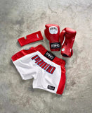 Primo Muay Thai Boxing Shorts Trinity Series S-XXL Red