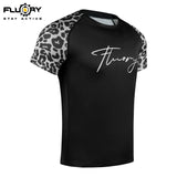 FLUORY RGF11 MMA MUAY THAI BOXING RASHGUARD COMPRESSION T-SHIRT S-XXXL 4 Colours