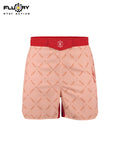 FLUORY MMA-C197 MUAY THAI BOXING MMA SHORTS UNISEX JUNIOR & ADULT XS-XXXL RED