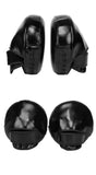 FIGHTBRO MUAY THAI BOXING MMA AIR FOCUS MITTS PADS PAIR Black/White