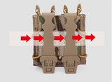 Airsoft Tactical Military Universal Double Pistol Magazine Pouch 4 Colours