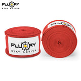 Fluory HWF02 Muay Thai Boxing Handwraps 4m x 5cm Vary Colours