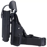 Airsoft Tactical Military Right Drop-Leg Thigh Molded Polymer  Pistol Holster System For Glock