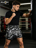 FLUORY MTS-C1232 MUAY THAI BOXING SHORTS XS-XXXL UNISEX JUNIOR & ADULT