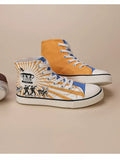 FEIYUE Retro Since 1958 High Top Canvas Sneakers Size 35-44 Unisex