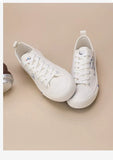 FEIYUE DAFA Classic Low Top Canvas Shoes Size 34-44 Unisex White
