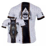 ROLLHO GOD ANUBIS  COMBAT SPORTS TRANING T-SHIRT RASHGUARD Unisex Size S-XXL