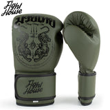 FLUORY FHBG02 MUAY THAI BOXING GLOVES 10-16 oz 3 Colours