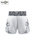 FLUORY MTSF115 MUAY THAI BOXSHORTS XS-XXXL Rot Gelb UNISEX JUNIOR &amp; ERWACHSENE