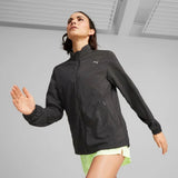 Puma Women's Run Favorite Woven Jacket Size S-XL Black