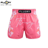 FLUORY MTSF115 MUAY THAI BOXSHORTS XS-XXXL Rot Gelb UNISEX JUNIOR &amp; ERWACHSENE