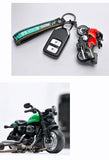 Miniature Motorbikes Motorcycle Pull-Back Toys Keychain Gifts Vary Colours