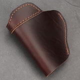 Airsoft Tactical Military Universal IWB Concealed Pistol Holster Pouch Holder Genuine Leather 2 Colours