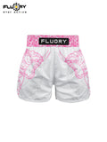 FLUORY MTSF115 MUAY THAI BOXSHORTS XS-XXXL Rot Gelb UNISEX JUNIOR &amp; ERWACHSENE