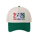 2026 Soccer Football Fan Cap Hat Unisex Free Size 7 Colours