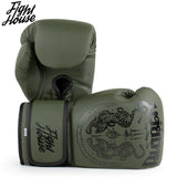 FLUORY FHBG02 MUAY THAI BOXING GLOVES 10-16 oz 3 Colours