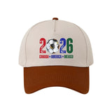2026 Soccer Football Fan Cap Hat Unisex Free Size 7 Colours