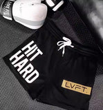 LVFT HIT HARD Sport Boxing Gym Quick-Dry Training Shorts Trunks M-4XL Adult 5 Colours