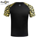 FLUORY RGF11 MMA MUAY THAI BOXING RASHGUARD COMPRESSION T-SHIRT S-XXXL 4 Colours