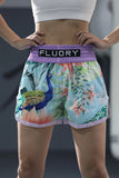FLUORY MTSF131 MUAY THAI BOXING SHORTS XS-XXXL UNISEX JUNIOR & ADULT