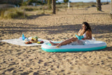 Vacation Inflatable Yacht Lounge Inflatable Pool & Water Float with Air Pump 216 x 117 cm