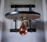 SUMMITDRAGON Handcrafted Vintage Boxing  Punching Speed Bag Cowhide Leather