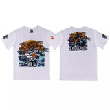 ROLLHO JIU-JITSU TIGER COMBAT SPORTS TRANING T-SHIRT RASHGUARD Unisex Size S-XXL