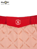 FLUORY MMA-C197 MUAY THAI BOXING MMA SHORTS UNISEX JUNIOR & ADULT XS-XXXL RED