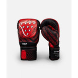 VENUM-06221-207 x TEKKEN 8 MUAY THAI BOXING GLOVES 10-16 OZ Kazuya-Red Black