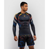 VENUM-05007-001 G-FIT AIR MMA Muay Thai Boxing Rashguard Kompressions-T-Shirt Größe L-XL Schwarz 
