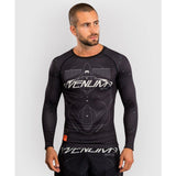VENUM-05741-108 Eclipse Academy Long Sleeve Rashguard L Black Ivory
