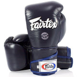 Fairtex BGV6 Stilvolle, abgewinkelte Muay-Thai-Boxhandschuhe, 227–473 g, Schwarz