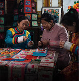 DAFU FEIYUE Traditional "Qing" Embroidery Low-Top Sneakers Peace Shoes Unisex Size 36-44 2 Colours