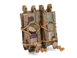 Airsoft Tactical Military Universal Double Pistol Magazine Pouch 4 Colours