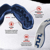 SAFEJAWZ Extro Flags Range SPORTS MUAY THAI BOXING MMA SELF-FIT MOUTHGUARD USA Senior Age 12+