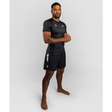 Venum-06052-001 Roger Gracie Academy Short Sleeve Rashguard Size L Black