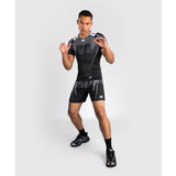 VENUM Adrenaline Herren MMA Muay Thai Boxen LANGARM Rashguard Kompressions-T-Shirt ML Rot