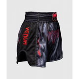 Venum-06359-109 Demon MUAY THAI BOXING Shorts L-XL Black Grey