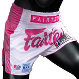 FAIRTEX MUAY THAI BOXING Shorts Size S/M Pink Strike