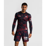 VENUM-05007-001 G-FIT AIR MMA Muay Thai Boxing Rashguard Kompressions-T-Shirt Größe L-XL Schwarz 